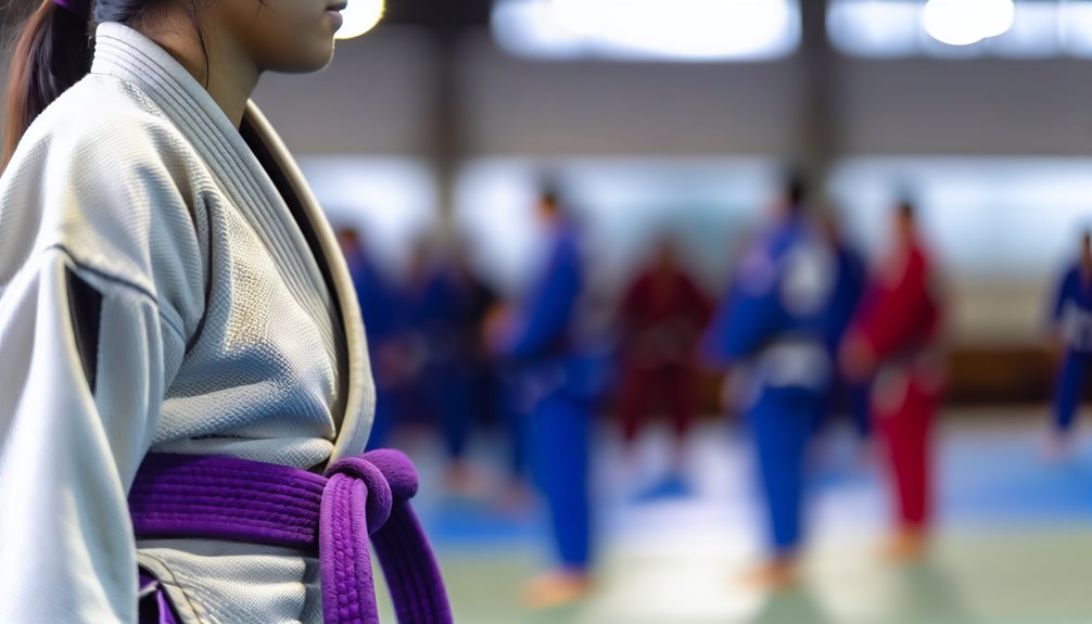 purple belt achievement significance